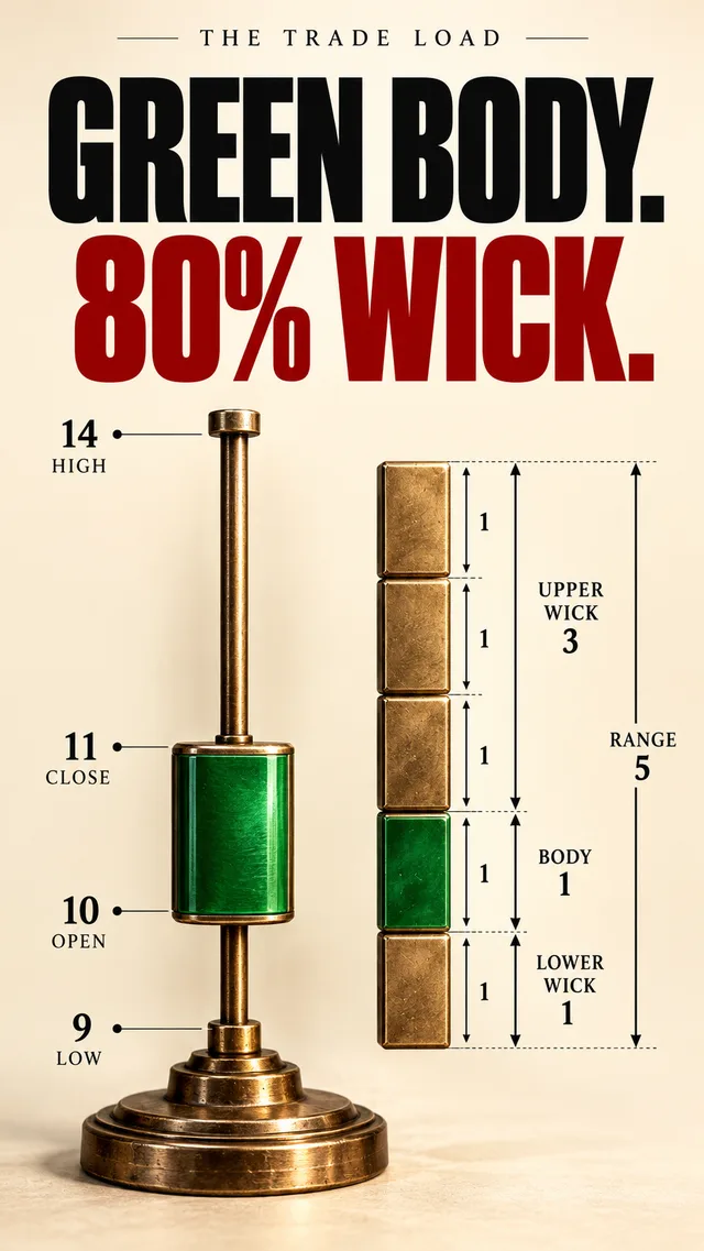 A2S: Green body, 80% wick. A brass candlestick model breaks down the full price range.