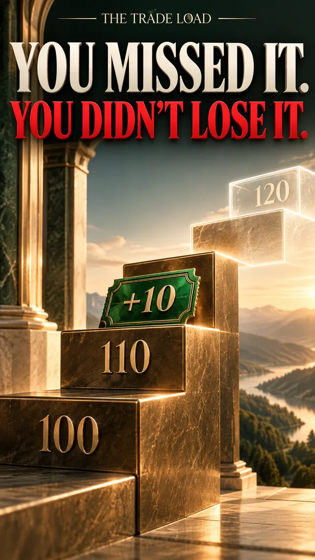 A2S: You missed it. You didn’t lose it. Brass steps separate a realized gain from a missed opportunity.